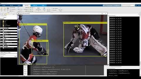 [Demo] - Use YOLOv4 to detect hockey video in MATLAB