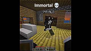 Immortal payal 😂 | Techvidz | #shorts #senpaispider #minecraft | Sem naida |