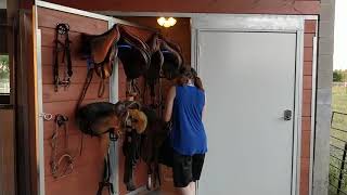 Revolving Tack Door!