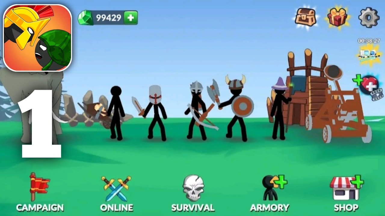 Stickman History Battle Gameplay Walkthrough Part 1
