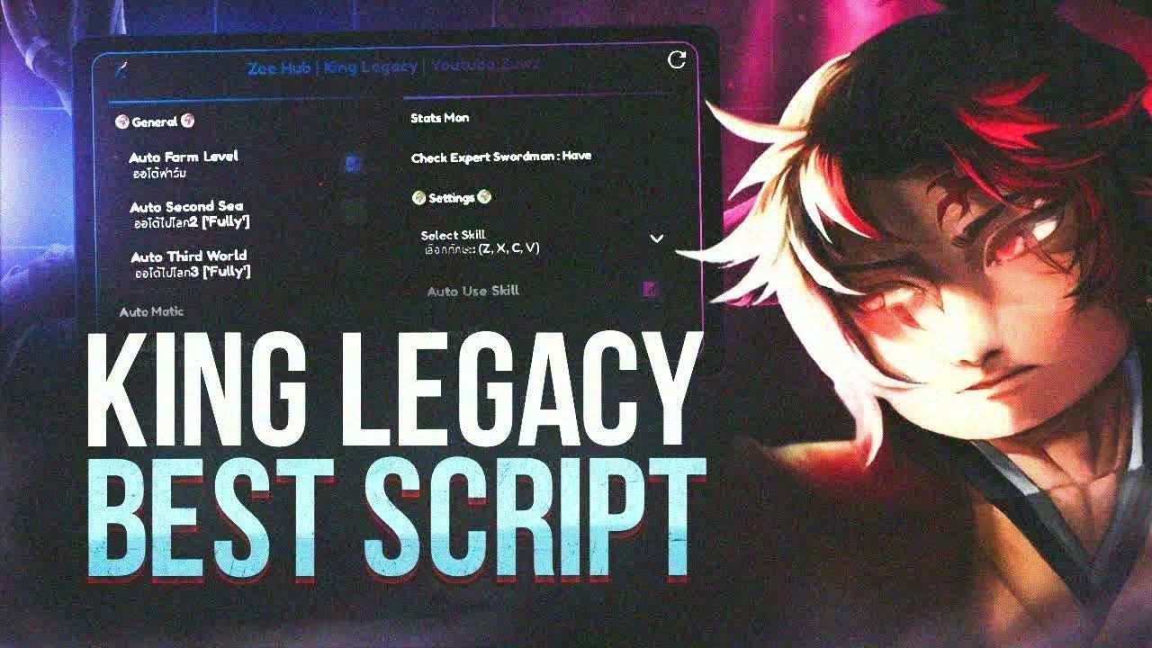 [OP] KING LEGACY SCRIPT/HACK | AUTOFARM, MAX LEVEL AND MORE [UPDATE 9] New Update