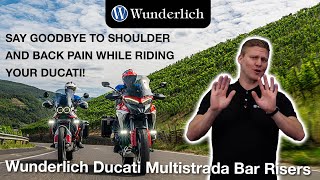 Multistrada ERGO+ Handlebar Risers