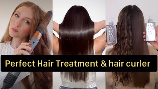 Dyson airwrap | blowout | Hair salon near me | Curl to straight hair dyson | quick dyson blowout