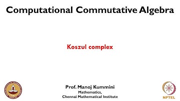 mod12lec57 - Koszul complex