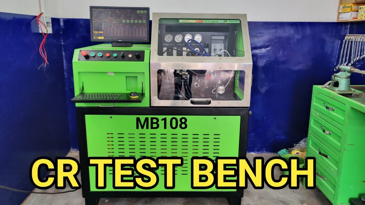 MY new test bench ! Crdi injector machine ! All injector pump testing  9356013001