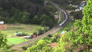 中央線　E351系スーパーあずさ　穴山俯瞰　20140506