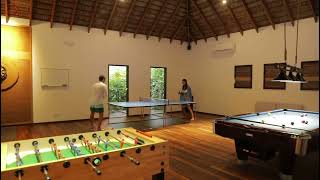 Table Tennis in a beautiful games room - Veligandu Island Maldives