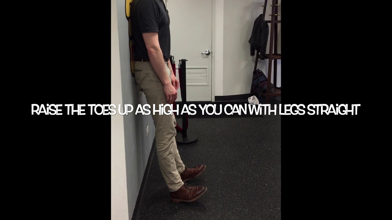 Standing Dorsi Flexion