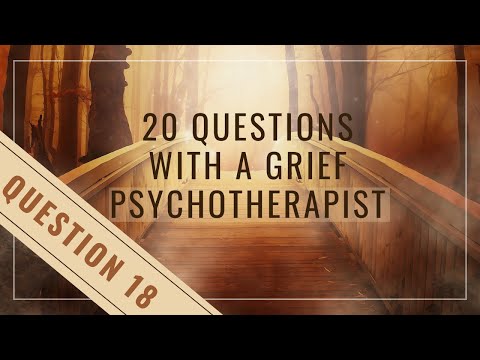 Question 18: Are the any useful metaphors to describe grief?