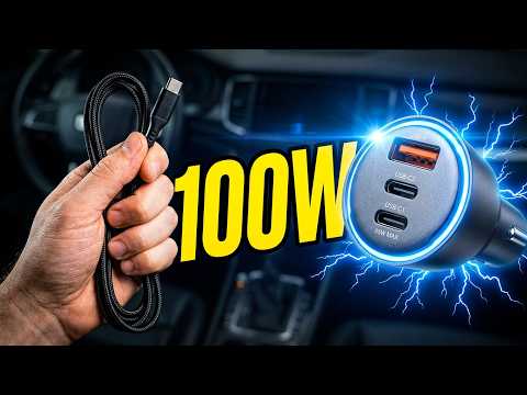 ⚡ Toocki 100W TQ-CC43 👉 CHEAP and POWERFUL CHARGER for cigarette lighter