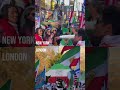 In London and New York, Israelis and Iranians celebrate Khamenei's death together