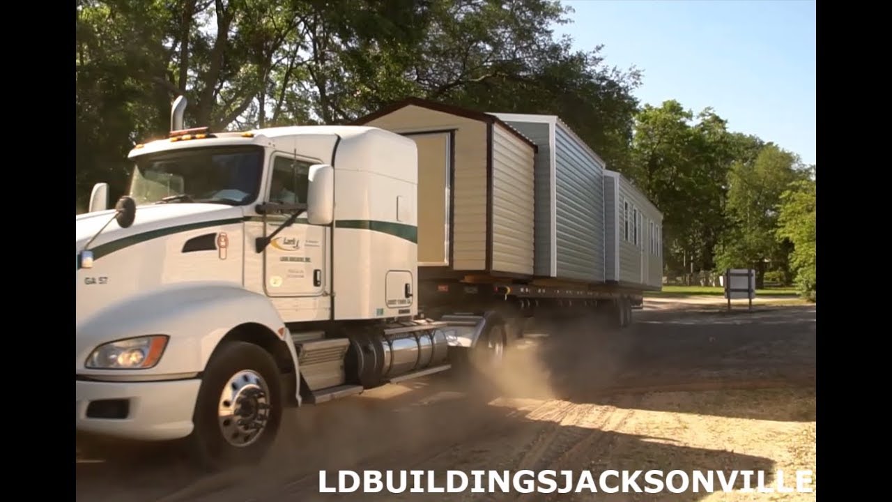 LD Buildings Jacksonville Portable and Steel Buildings YouTube