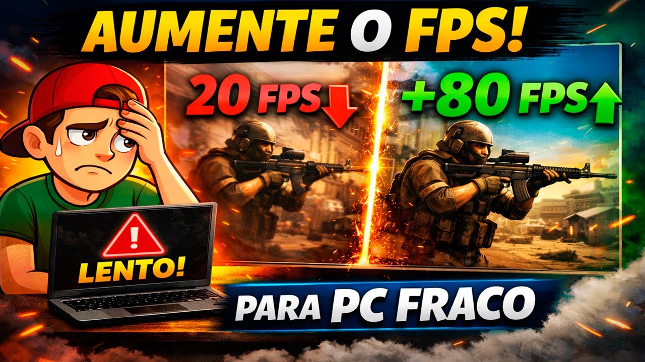 Como Aumentar o FPS em Jogos para PC Fraco! - YouTube