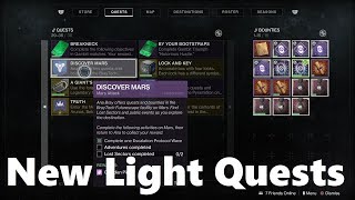 Is It Possible To Delete New Light Quest Pursuits? - Destiny 2 New Light Guide