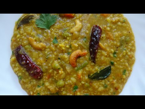 Foxtail Millets Bisi Bele  Bath Recipe// కొర్రలు బిసి బెల్లె బాత్ Recipe