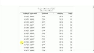 Optical Retail Shop Inventory Management Software - Payment Book Report screenshot 4