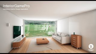InteriorGamePro - Interactive Interior Design Application with Unreal Engine 5
