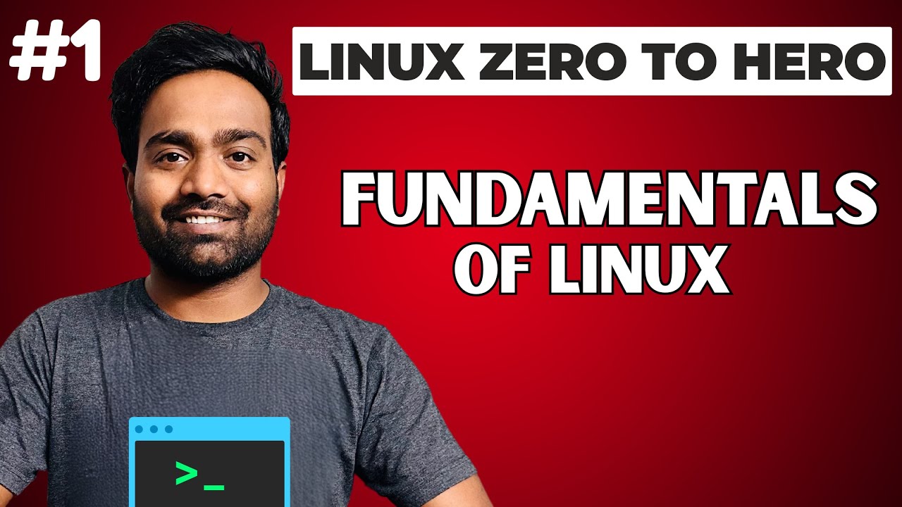 Day - 1 | Fundamentals of Linux | Run Linux using Docker - YouTube