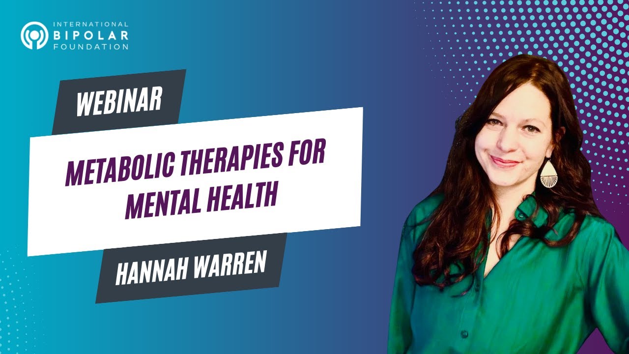 Metabolic Therapies for Mental Health - Hannah Warren - YouTube
