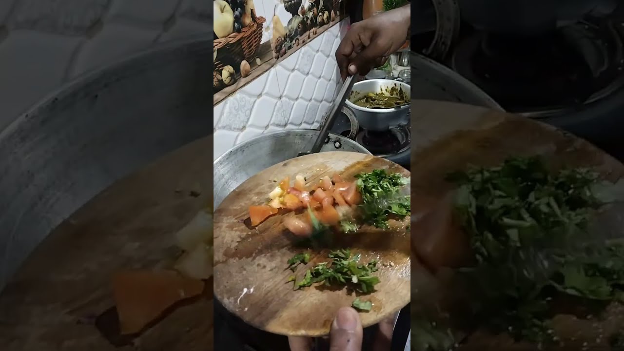 Dinner time live cooking videos | egg bhurji with roti aaloo palak ||