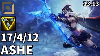 Ashe ADC vs Jhin - KR Master | Patch 13.13