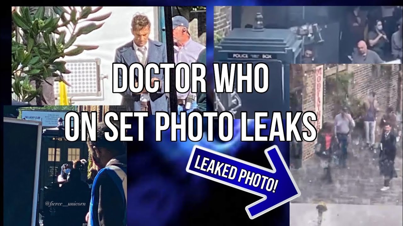 🚨 NEW DOCTOR WHO LEAKS 🚨 David Tennant +Bernard Cribbins (Wilfred)+ Catherine Tate (Donna) on