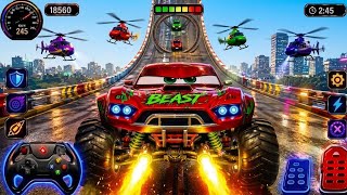 Monster Truck Mega Ramp - Impossible Driver Mega Ramp Car Stunt Master Truck Game - Android Games screenshot 3