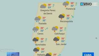 13122018 Clima Santa Fe  clima argentinisimatv