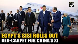 WATCH: Sisi rolls out red carpet for Xi as Chinese leader visits Egypt after a decade
