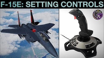 F-15E Strike Eagle: Setting Joystick HOTAS Controls (Front Seat Pilot) | DCS
