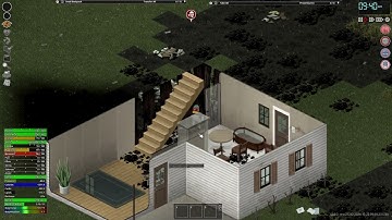 Nukes dropping in Project Zomboid Week One mod