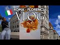 Viajando por ITALIA🍝🍕 | VLOG Roma y Florencia