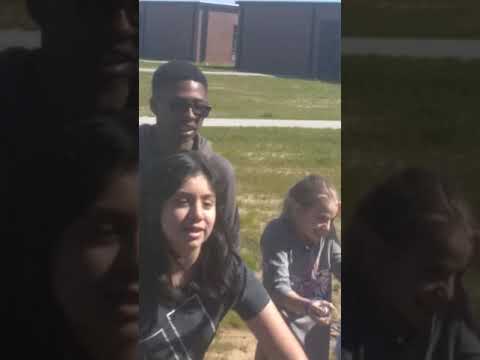 Teacher getting silly string to death and it's a band teacher to
