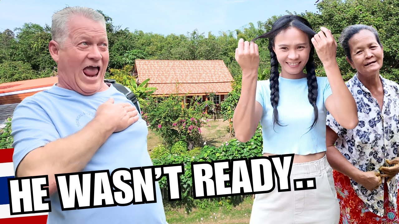 Папа впервые за много лет навещает нас в Таиланде… и он не был к этому готов