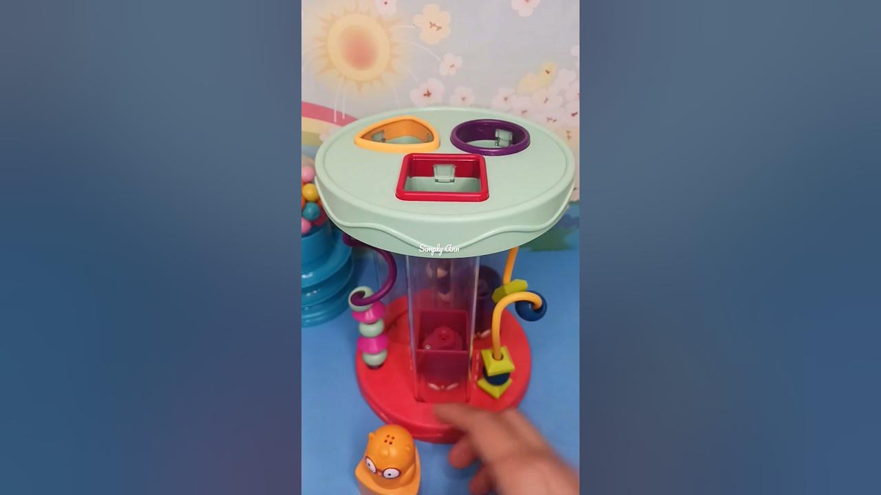 🟣🔴🟡Shapes sorter with funny sound effect 😁 YouTube