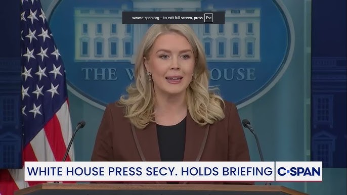 White House LIVE | Karoline Leavitt REACTS To SHOCKING Epstein-Maxwell Emails | Trump-Epstein LIVE - YouTube