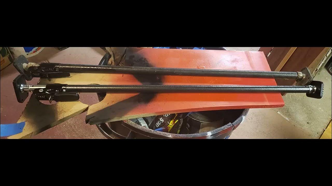 Reese Explore 1390600 40" x 70" Ratcheting Cargo Bar , black YouTube