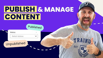 How to Publish and Manage Content Using Statuses in Trainual