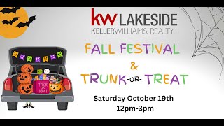KW Lakeside Fall Festival and Trunk-or-Treat Event
