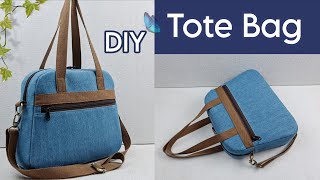 Download Lagu DIY Cara Membuat Tas/Tote Bag Tutorial \u0026 Pattern MP3