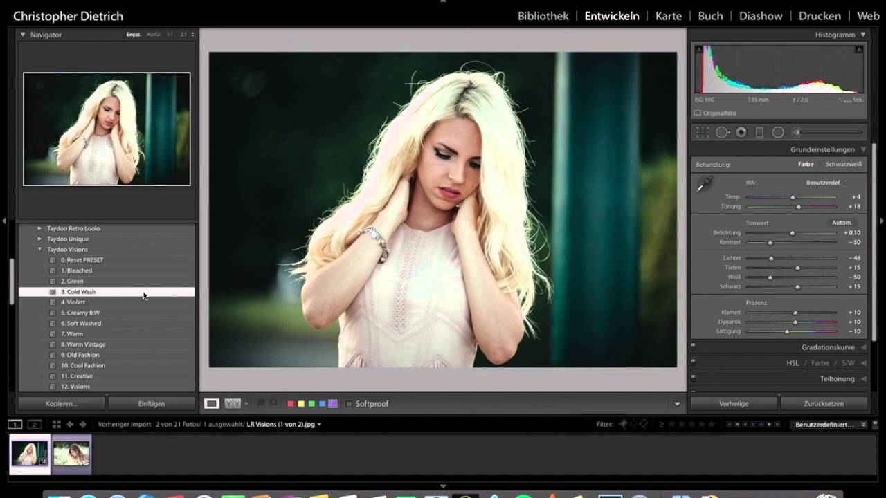 Lightroom Presets Vision YouTube