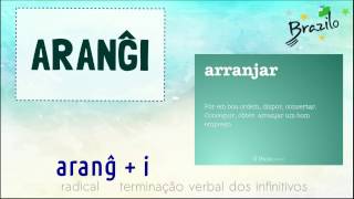 ARANĜI (verbo em Esperanto)