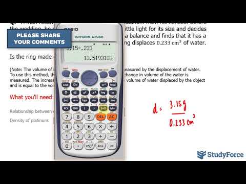 ⚗️ Calculating Density