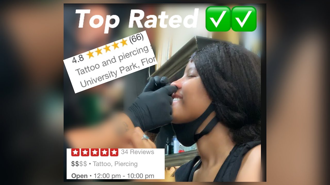 Went to a TOP RATED piercing place YouTube