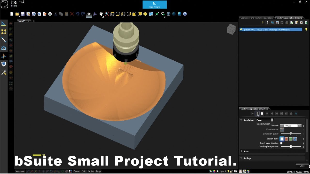 BSolid for Beginners | Small Project with Revolution Surface Tool # jk design studio 
