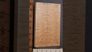 D3806 Musical Billet Quilted Tubular Maple Lumber