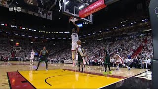 Bam Adebayo with a HUGE slam in Game 3 vs. Celtics 😤 | NBA on ESPN screenshot 5