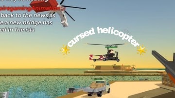 cursed helicopter in ssb2 again | simple sandbox 2