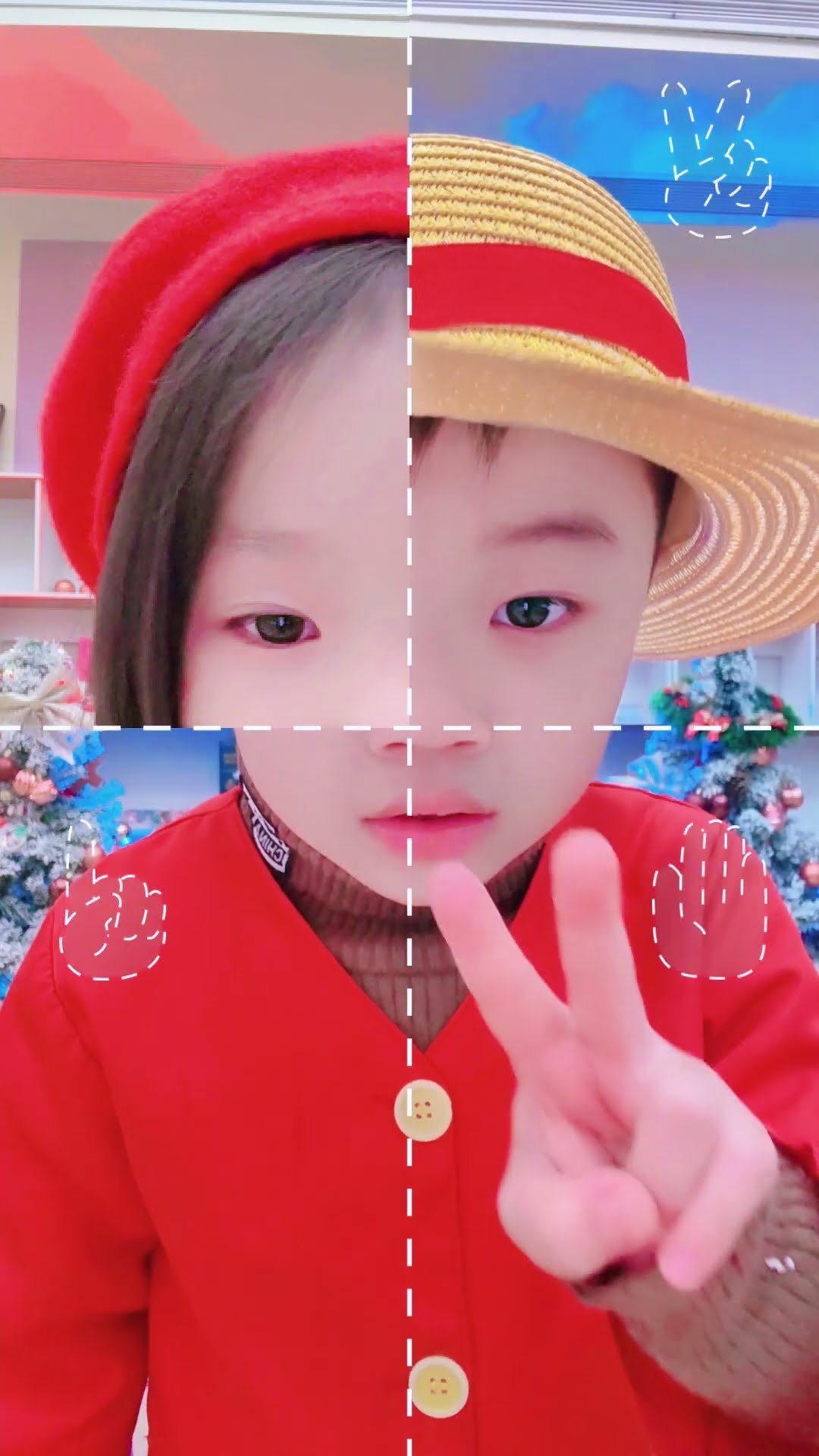 一起合照吧。#小丑 #天使 #超人不会飞 #shorts