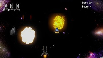 Galaxy Shooter (Udemy course game)